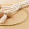 36 Pack: Macramé Brass Ring by Loops & Threads®